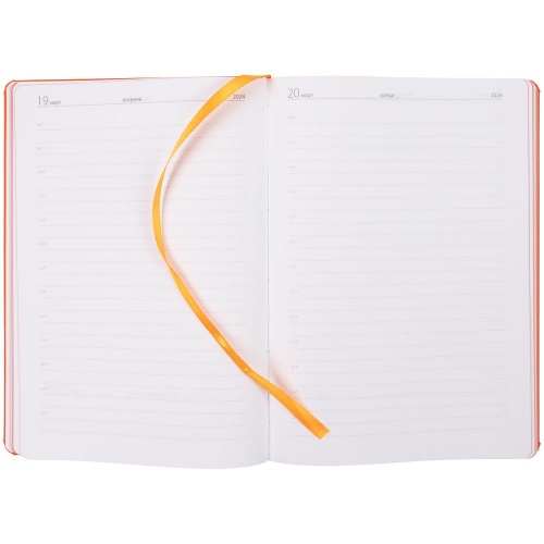 Ежедневник Must, датированный, оранжевый фото 6