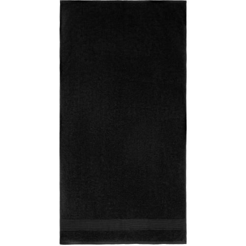 Полотенце махровое «Тиффани», малое, черное фото 3