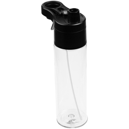 Бутылка для воды с пульверизатором Vaske Flaske, черная фото 4