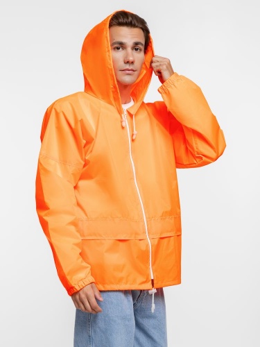 Дождевик Kivach Promo, оранжевый неон фото 11