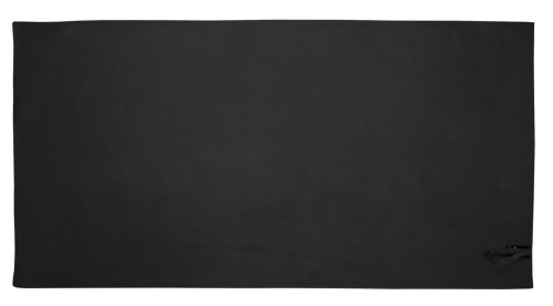Спортивное полотенце Atoll Large, черное фото 2