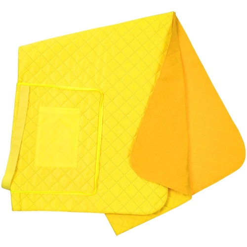 Плед для пикника Soft & Dry, желтый фото 2