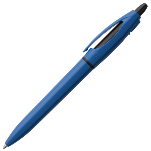 Ручка шариковая S! (Си), ярко-синяя фото 3