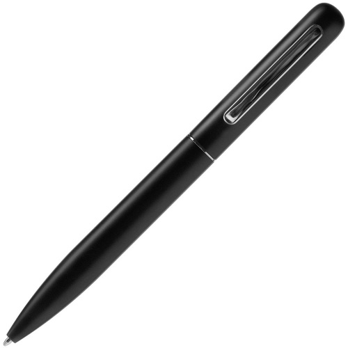 Ручка шариковая Scribo, матовая черная фото 2
