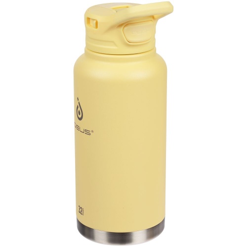 Термобутылка Fujisan XL, желтая фото 4