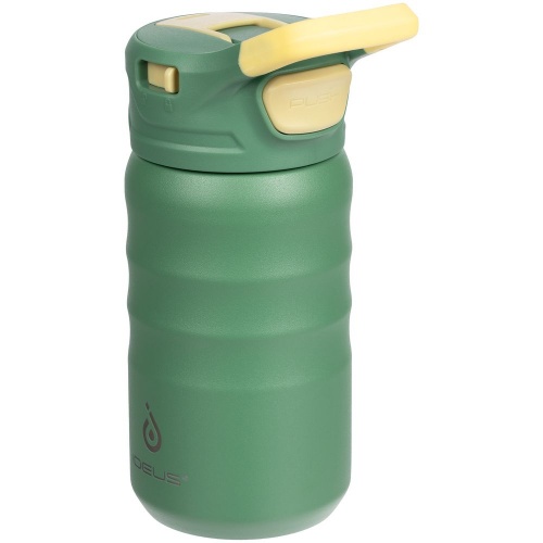 Термобутылка Fujisan, зеленая фото 4