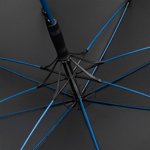 Зонт-трость с цветными спицами Color Style, ярко-синий фото 5