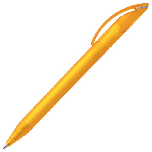 Ручка шариковая Prodir DS3 TFF Ring, желтая с серым фото 2
