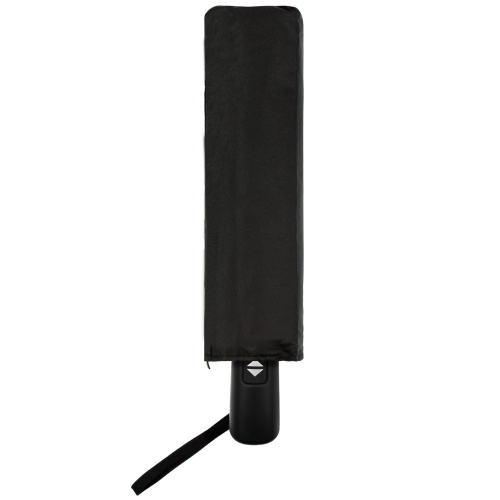 Зонт складной Fiber Magic Major с кейсом, черный фото 3