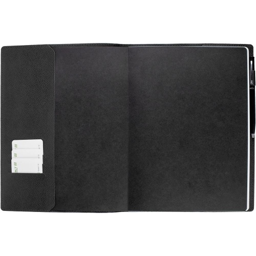 Ежедневник в суперобложке Brave Book, недатированный, черный фото 5