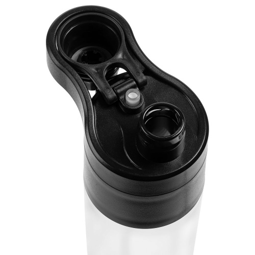 Бутылка для воды с пульверизатором Vaske Flaske, черная фото 6