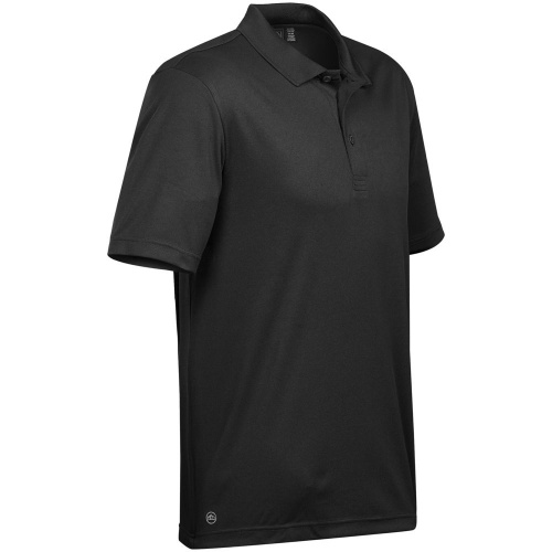 Рубашка поло мужская Eclipse H2X-Dry, черная фото 2