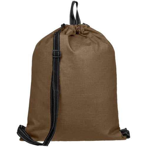 Рюкзак-мешок Melango, коричневый фото 3