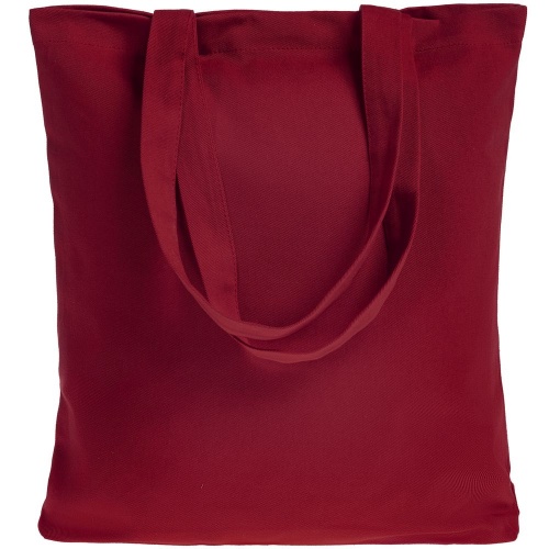 Холщовая сумка Avoska, бордовая фото 2