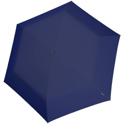 Складной зонт U.200, темно-синий фото 2
