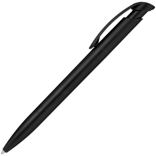 Ручка шариковая Clear Solid, черная фото 2