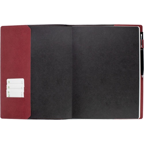 Ежедневник в суперобложке Brave Book, недатированный, красный фото 5