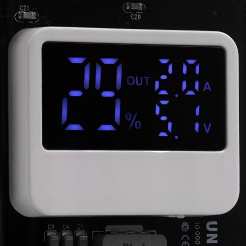Аккумулятор c быстрой зарядкой Trellis Geek 10000 мАч, белый фото 9