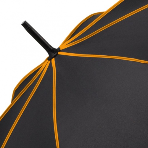 Зонт-трость Seam, оранжевый фото 2