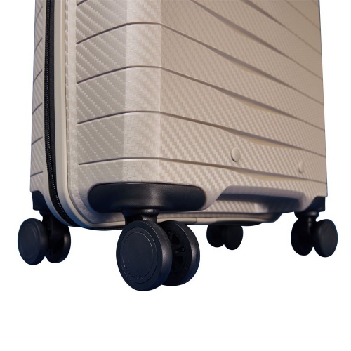 Чемодан Lightweight Luggage M, бежевый фото 5