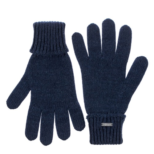 Перчатки Alpine, темно-синие фото 2