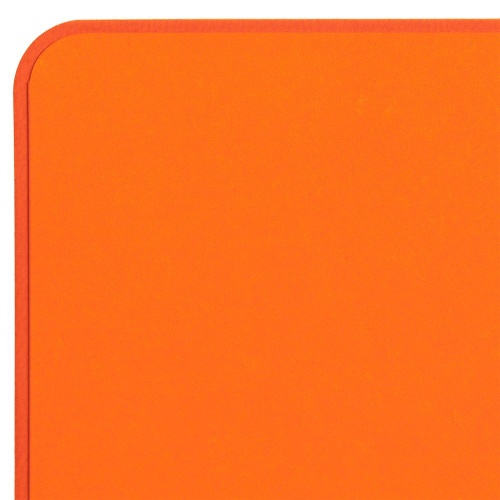 Ежедневник Slip, недатированный, синий с оранжевым фото 5