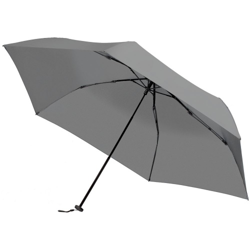 Зонт складной Luft Trek, серый фото 2