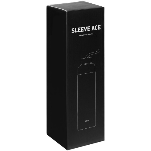 Бутылка для воды Sleeve Ace, черная фото 2