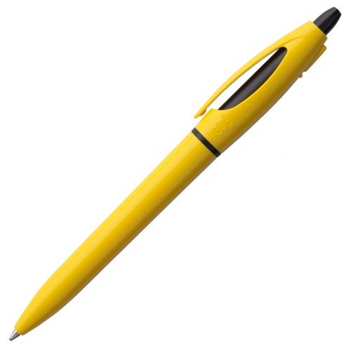 Ручка шариковая S! (Си), желтая фото 2