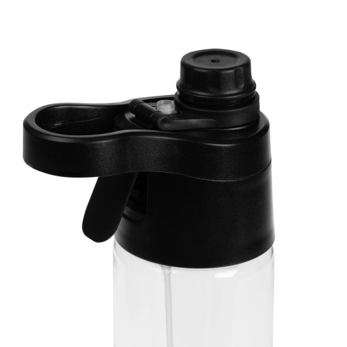Бутылка для воды с пульверизатором Vaske Flaske, черная фото 5