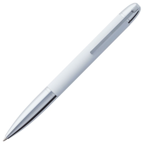 Ручка шариковая Arc Soft Touch, белая фото 3