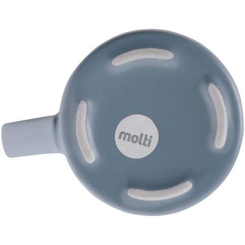 Кружка Modern Bell, матовая, серо-синяя фото 3