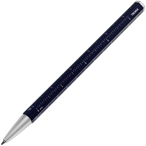 Ручка шариковая Construction Basic, темно-синяя фото 2