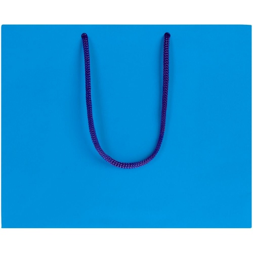 Пакет бумажный Porta S, голубой фото 2