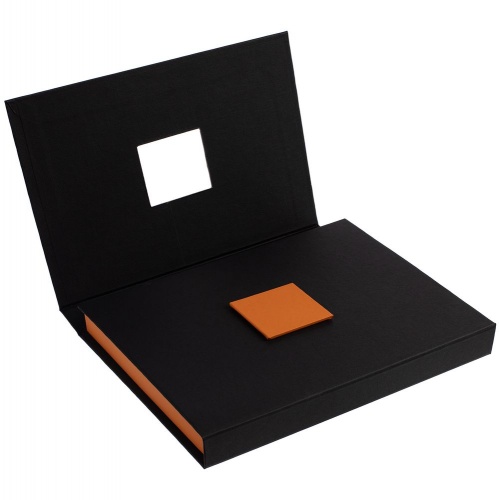 Коробка под набор Plus, черная с оранжевым фото 2