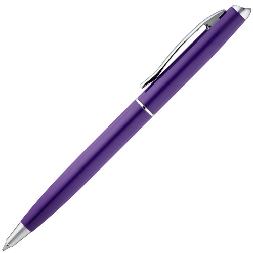 Ручка шариковая Phrase, фиолетовая фото 3