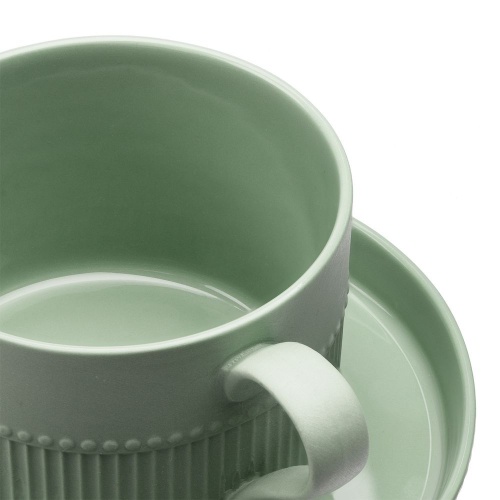 Чайная пара Pastello Moderno, зеленая фото 2