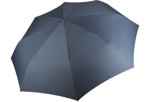 Зонт складной Fiber, темно-синий фото 2
