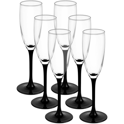 Набор из 6 бокалов для шампанского «Домино» фото 2