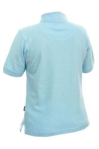 Рубашка поло женская Semora, голубая фото 3