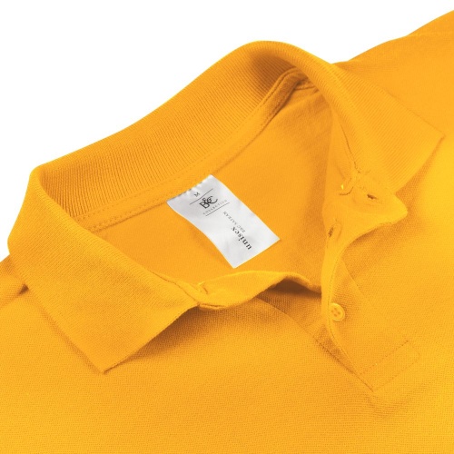 Рубашка поло Safran желтая фото 3