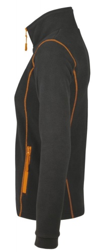 Куртка женская Nova Women 200, темно-серая с оранжевым фото 3