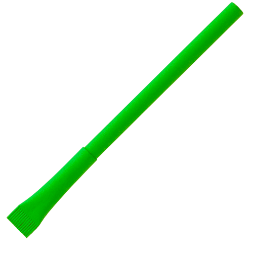 Бумажная ручка, светло-зеленая