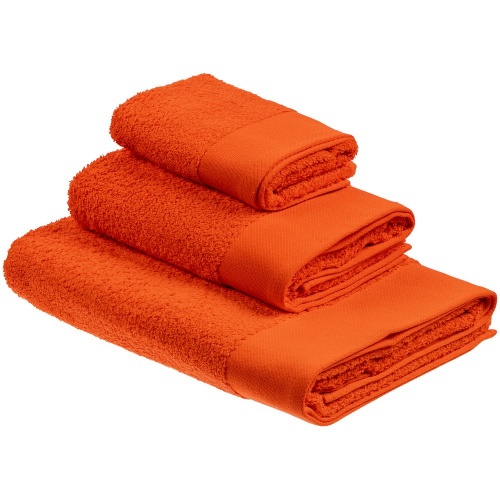 Полотенце Odelle, большое, оранжевое фото 5