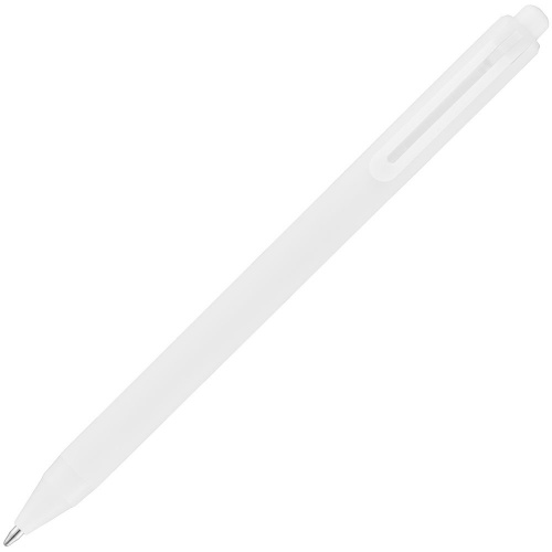 Ручка шариковая Cursive, белая фото 4