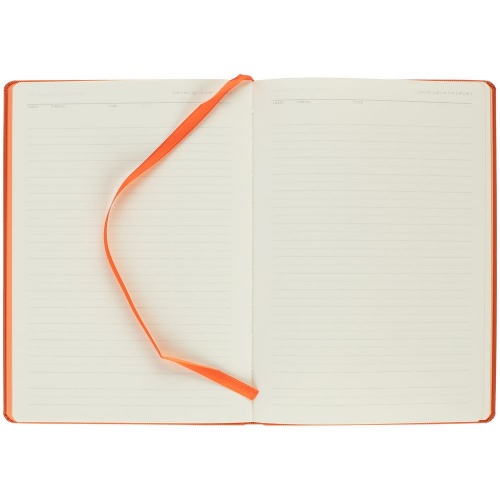 Ежедневник Grid, недатированный, оранжевый фото 7