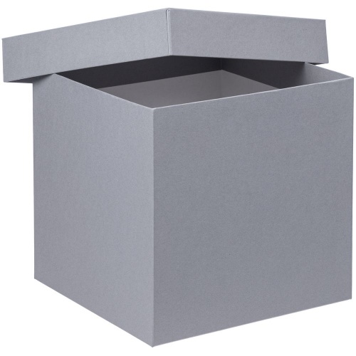 Коробка Cube, L, серая фото 2