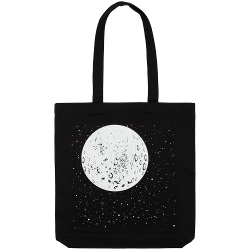 Холщовая сумка «Что вечно под Луной» со светящимся принтом фото 4