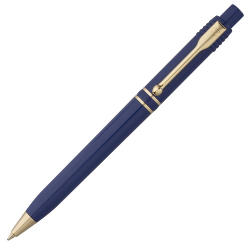Ручка шариковая Raja Gold, синяя фото 3