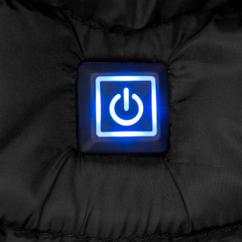 Куртка с подогревом Thermalli Chamonix, черная фото 9